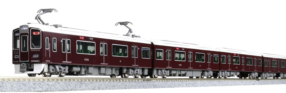 Kato (Japan) Hankyu Railway Series 9300 Kyoto Line EMU 4 Car Powerd Set K10-1822