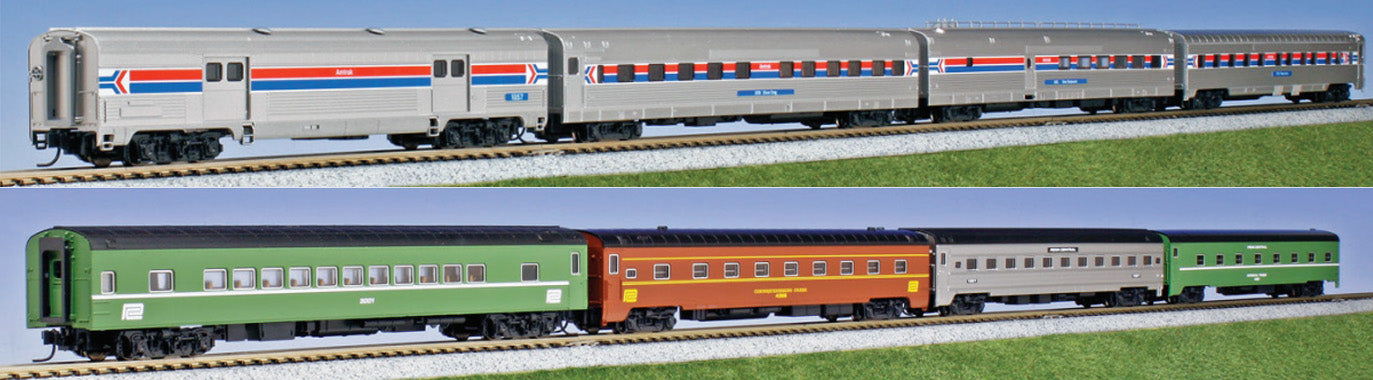 Kato (USA) Amtrak Rainbow Era Coach Set (8) K106-1971