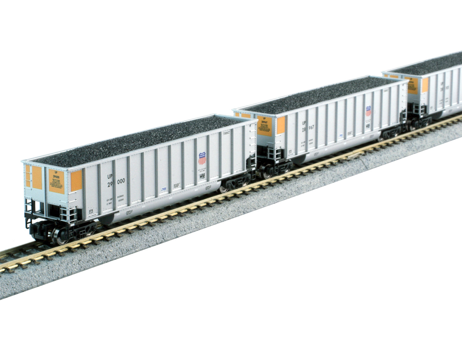 Kato (USA) Bethgon Coalporter Wagon Set (8) Union Pacific K106-4631