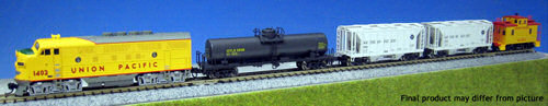 Kato (USA) Union Pacific EMD F7 Freight Train Pack (DCC-Sound) K106-6272-S