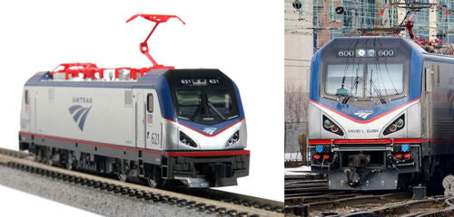Kato (USA) ACS-64 Electric Loco Amtrak 600 David L Gunn(DCC-Fitted) K137-3001-DCC