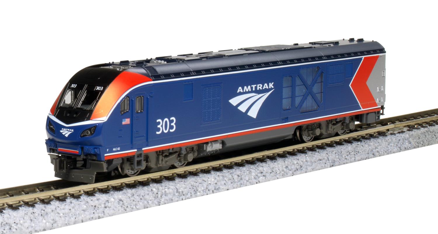 Kato (USA) ALC-42 Charger Loco Amtrak PhVI 303 (DCC-Sound) K176-6052-S