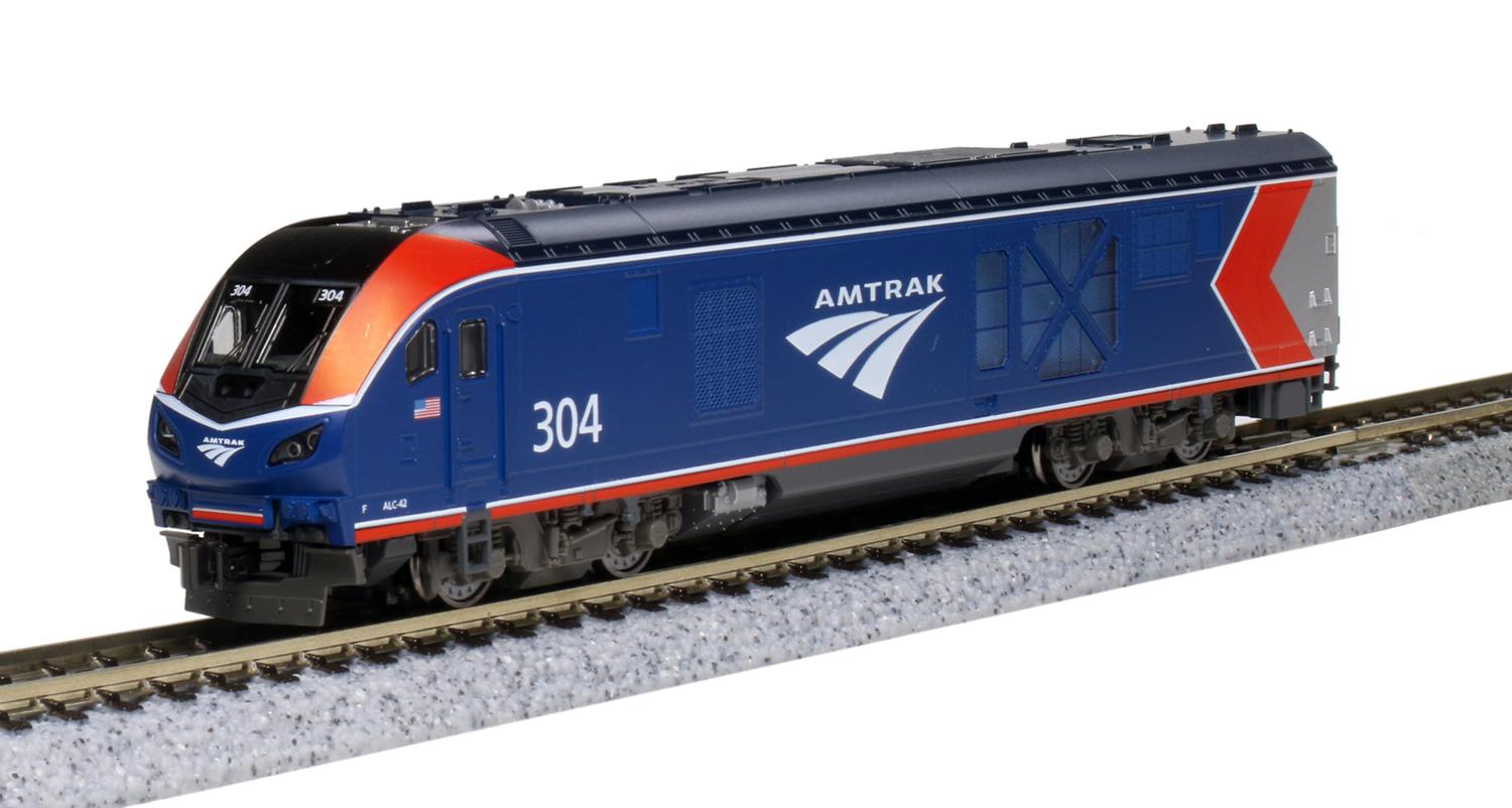 Kato (USA) ALC-42 Charger Loco Amtrak PhVI 304 (DCC-Sound) K176-6053-S
