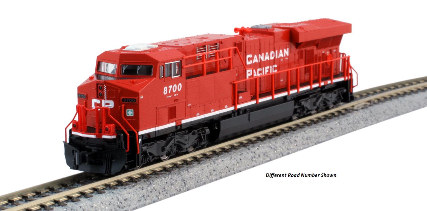Kato (USA) GE ES44DC Gevo Loco Canadian Pacific 8701 (DCC-Sound) K176-8944-S