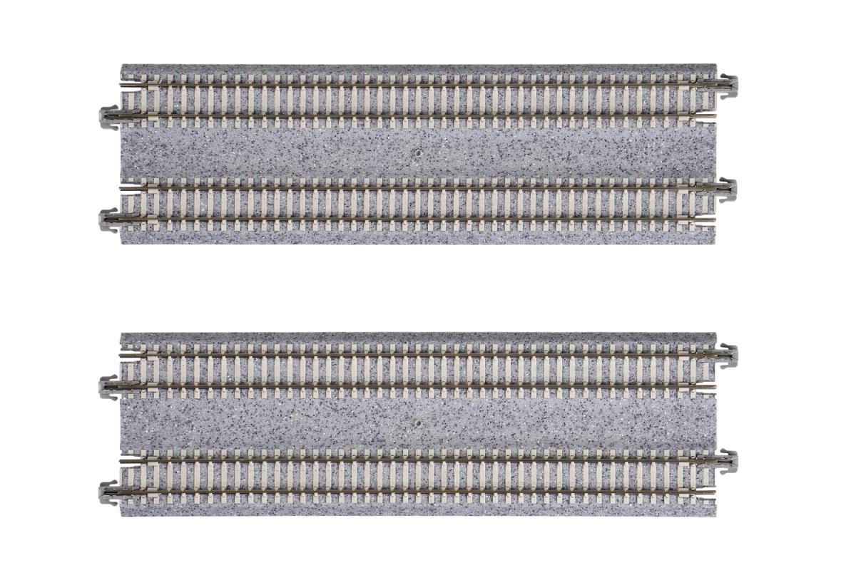 Kato (Unitrack) Unitrack (WS186PC) CS Dual Straight Track 186mm 2pcs K20-012