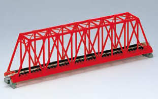 Kato (USA) Unitrack (S248T) Straight Truss Girder Bridge Silver 248mm K20-433