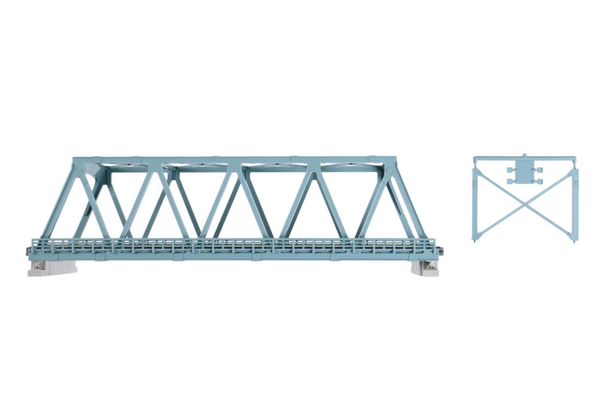 Kato (Unitrack) Unitrack (WS248T) Dual Straight Truss Girder Bridge Blue K20-436