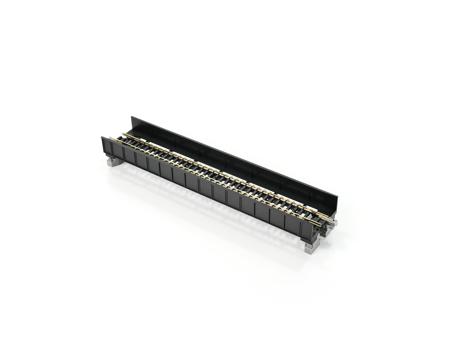 Kato (Unitrack) Unitrack (S186T) Straight Plate Girder Bridge Black 186mm K20-454