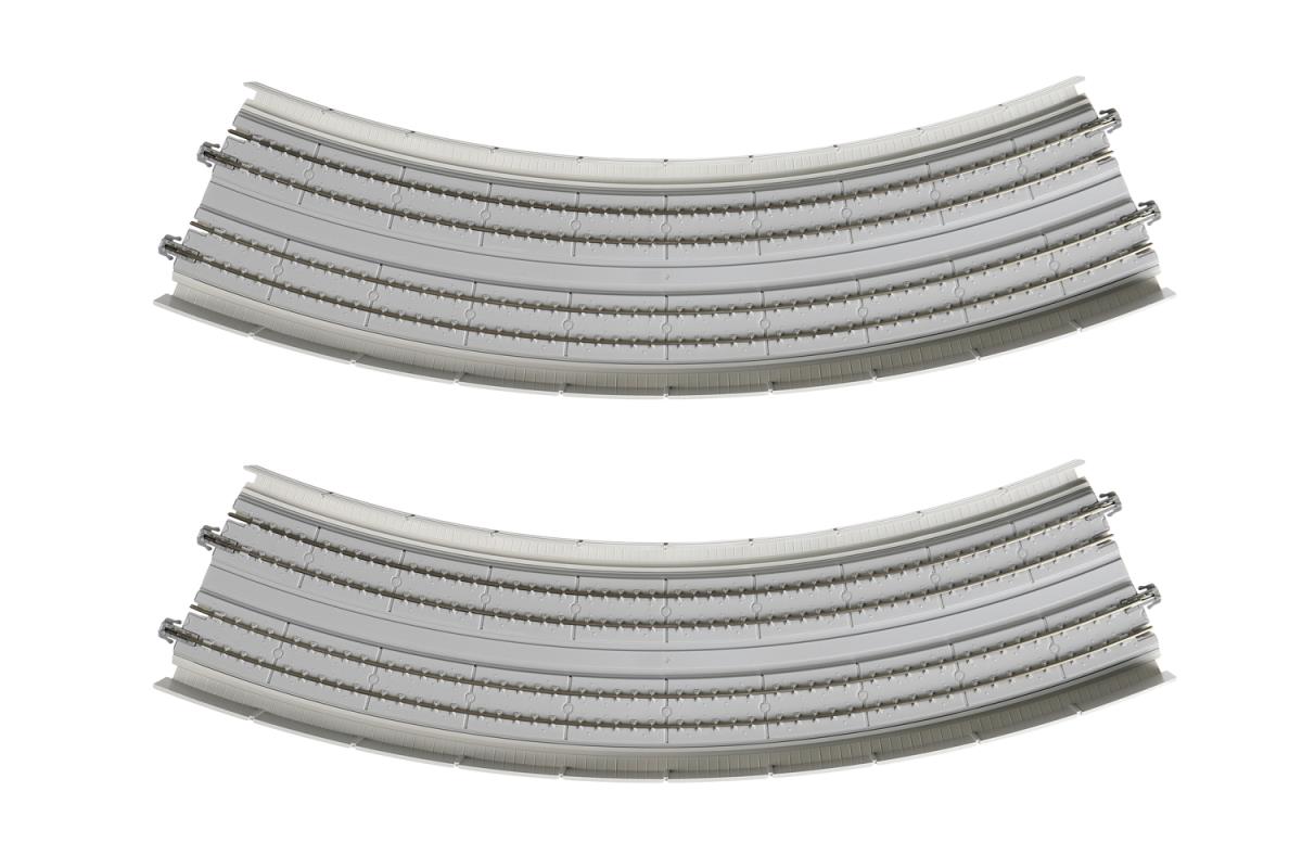 Kato (Unitrack) Unitrack (WR414/381-45VS) Dual Curved Track 45 Deg 2pcs K20-544