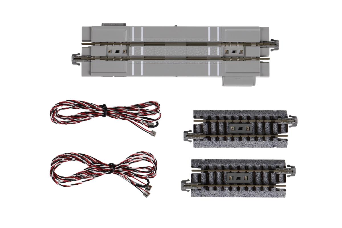 Kato (Unitrack) Unitrack Automatic Level Crossing Double Track Extension Set K20-653
