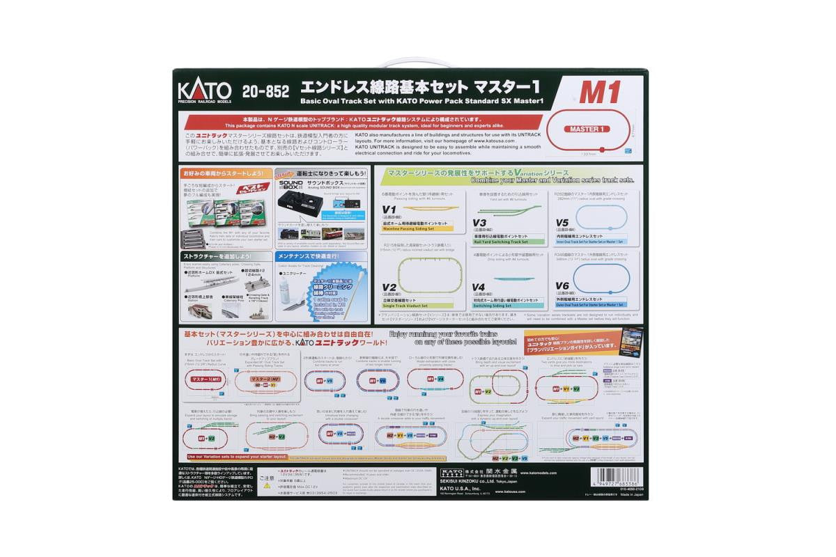 Kato (Unitrack) Unitrack (BM1) Basic Oval Track Set w/Controller K20-852
