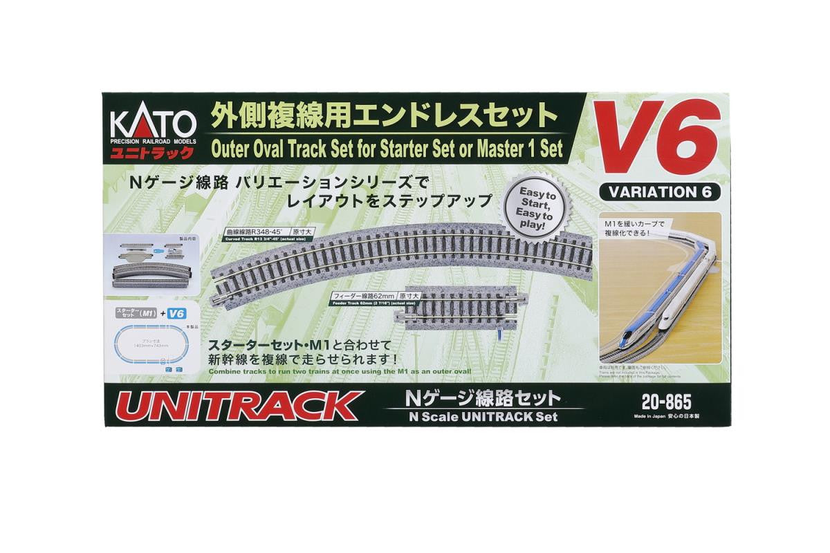 Kato (Unitrack) Unitrack (V6) Outer Oval Track Set K20-865