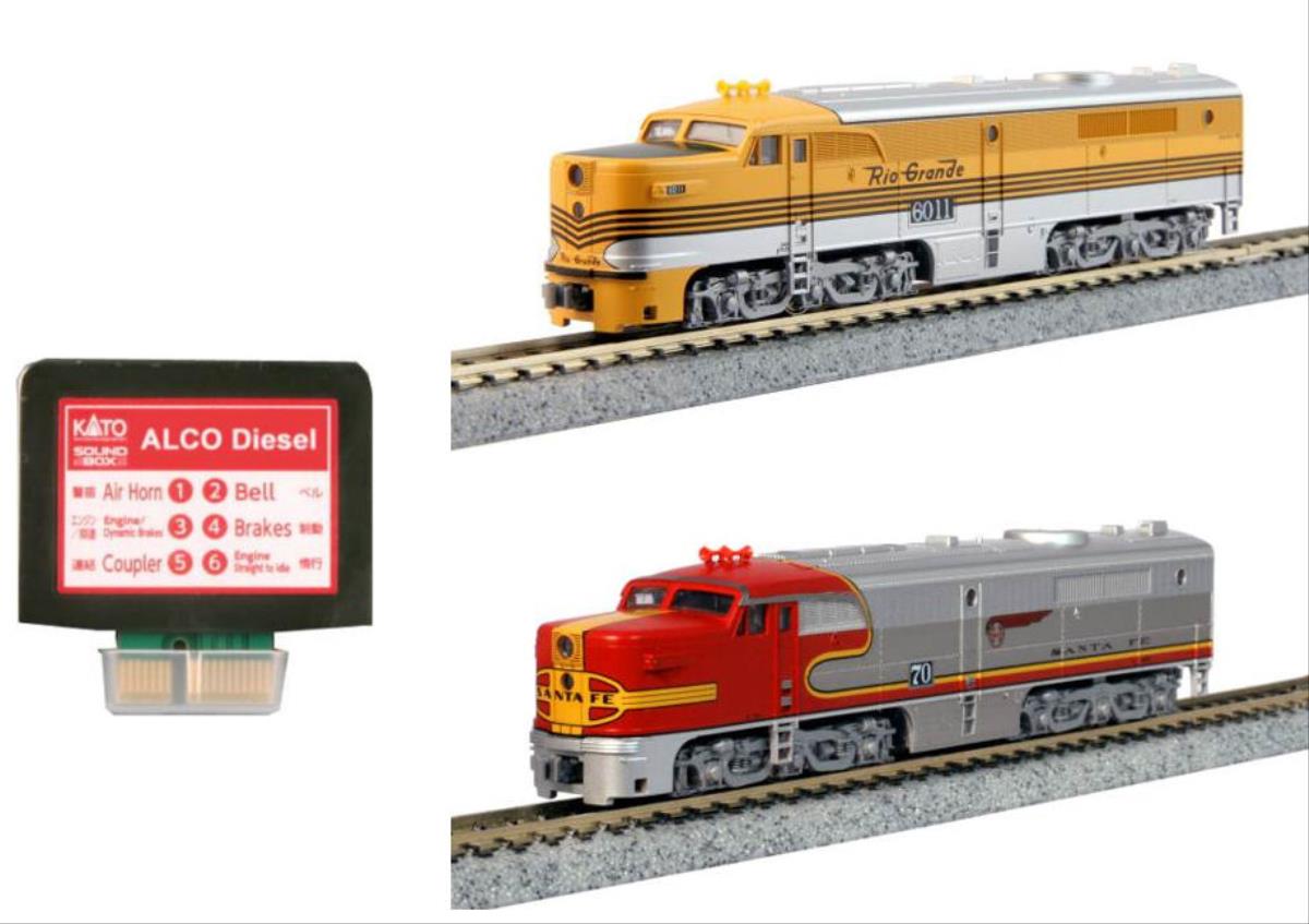 Kato (Unitrack) American Diesel (ALCO PA-1) Sound Card K22-271-4