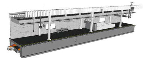 Kato (Unitrack) Suburban Station Platform DX B (Pre-Built) K23-154