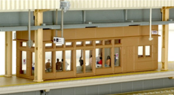 Kato (Unitrack) Station Platform Waiting Room & Elevator (Pre-Built) K23-165