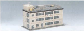 Kato (Unitrack) Railway Administrative Building (Pre-Built) K23-310