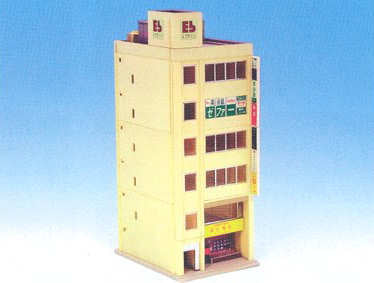 Kato (Unitrack) Diotown Metro 6 Floor Office Building Ivory (Pre-Built) K23-435A