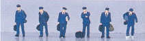 Kato (Japan) Japanese Train Crew (6) Figure Set K24-201