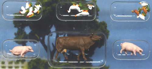 Kato (Japan) Japanese Assorted Animals (12) Figure Set K24-219