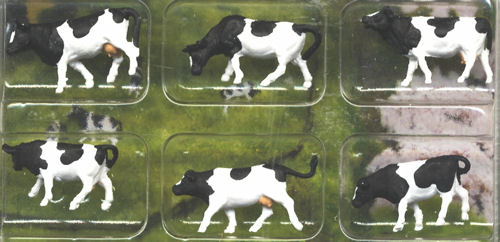 Kato (Japan) Japanese Cows (6) Figure Set K24-220