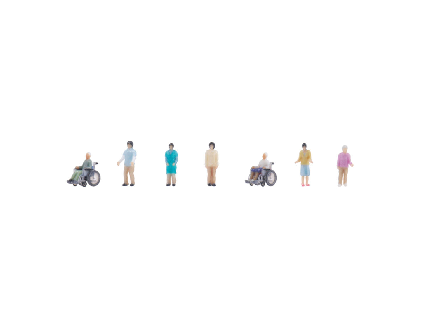 At the Retirement Home (7) Figure Set
