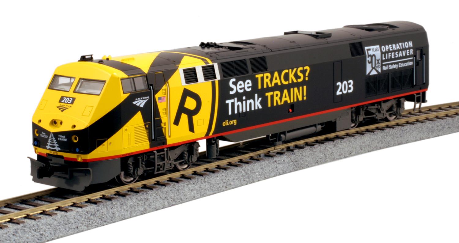 Kato (USA) P42 Genesis Locomotive Amtrak 'Operation Lifesaver' No.203 K37-6119