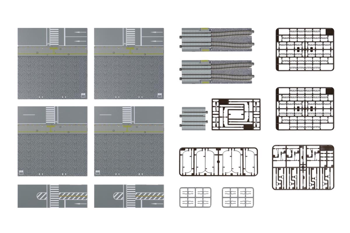 Kato (Unitram) Unitram (TV4) Straight Track Set K40-814