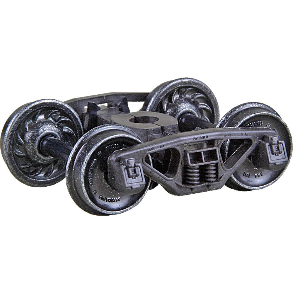 Kadee 2pc HGC Trucks Code 88 Wheels Bettendorf (1pr) KDE1565