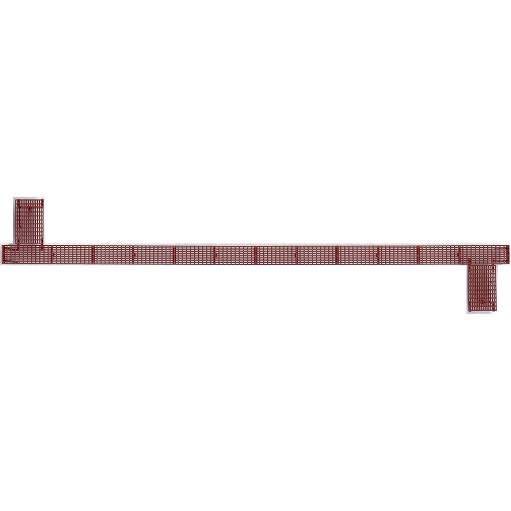 Kadee 40' Apex Runing Boards Boxcar Red KDE2001