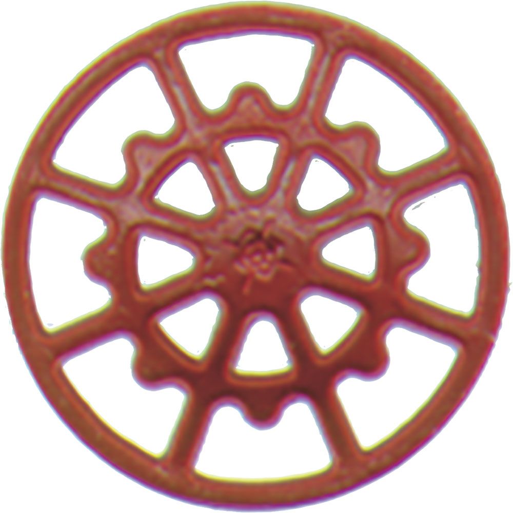 Kadee Ajax Brake Wheels Red Oxide KDE2030