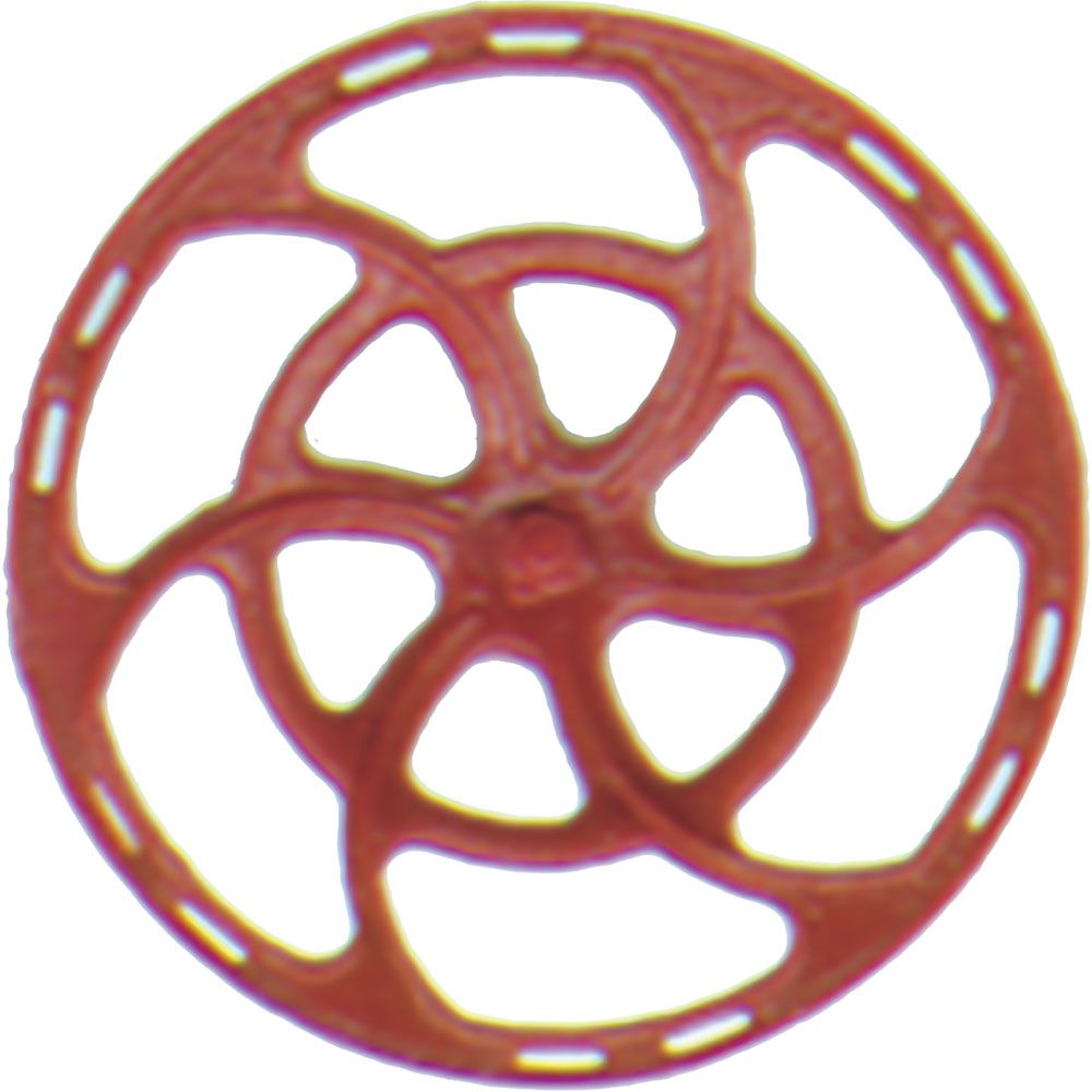 Kadee Equipco Brake Wheels Red Oxide KDE2031