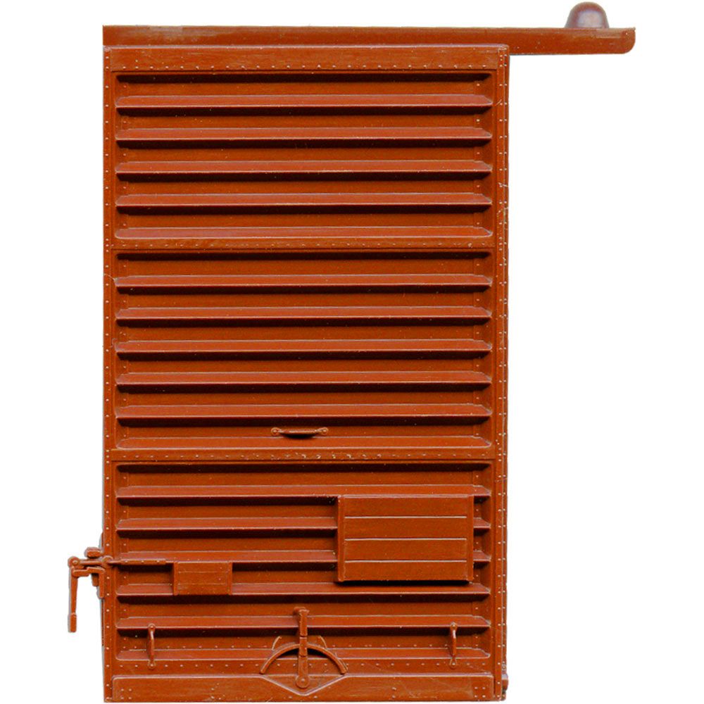 Kadee 6' Camel Youngstown Low Tack Doors Red Oxide KDE2202