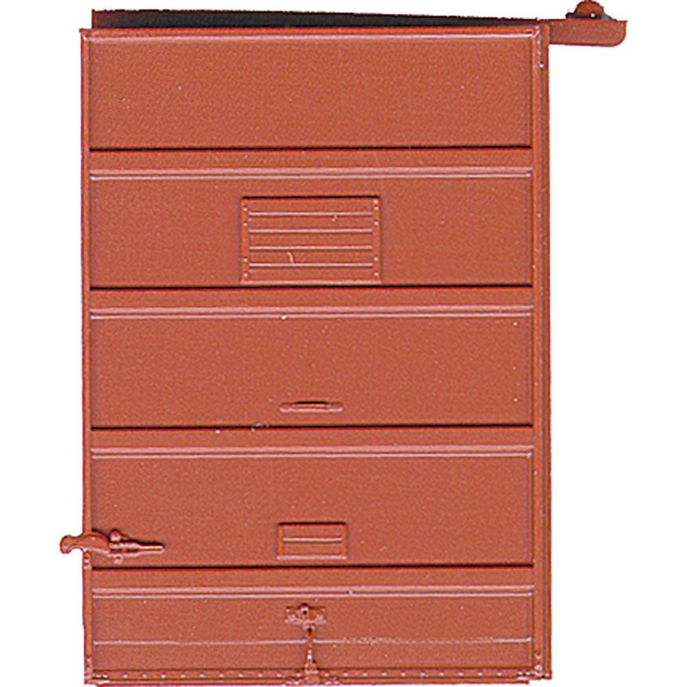 Kadee 7' 5 Panel Superior High Tack Doors Red Oxide KDE2238