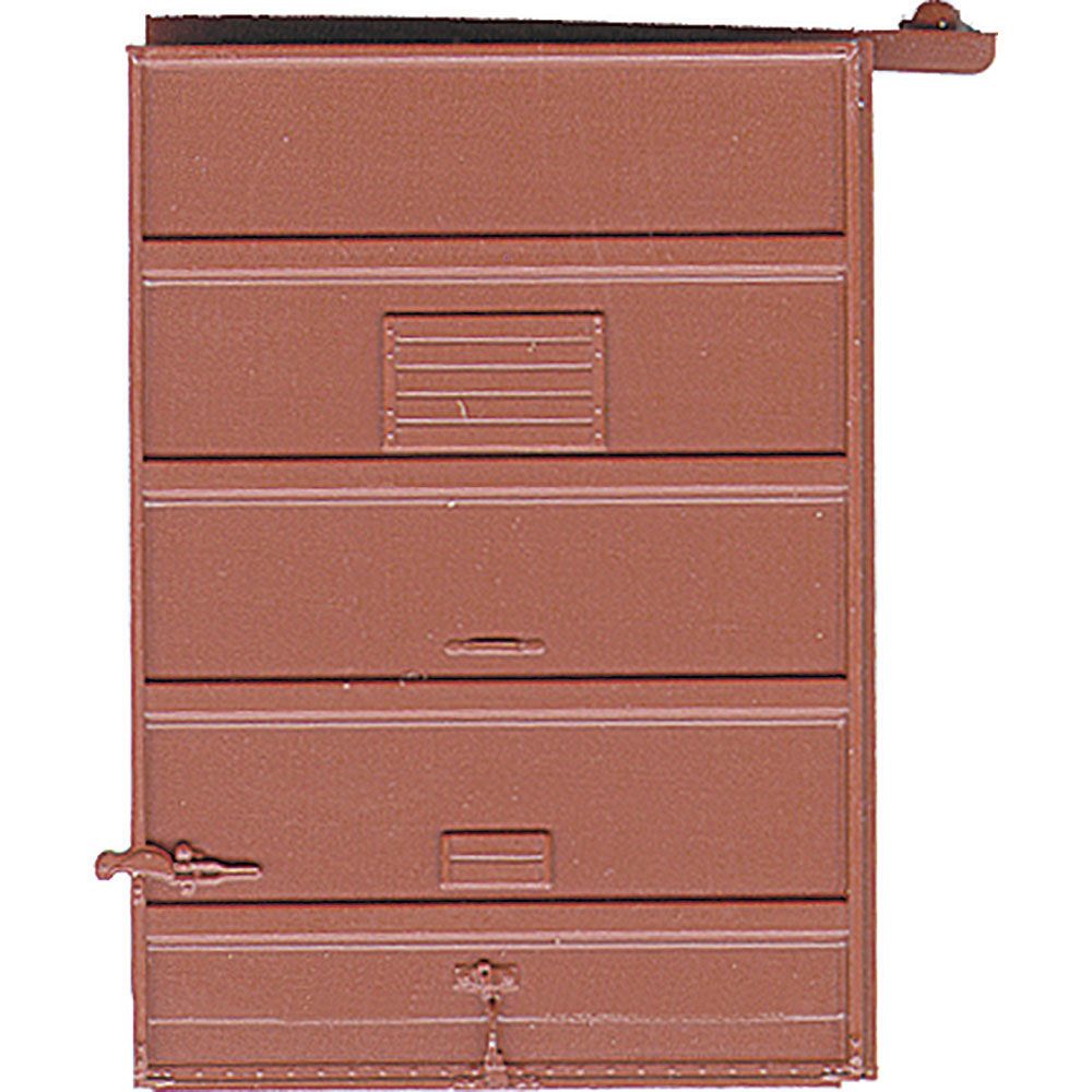 Kadee 7' 5 Panel Superior High Tack Doors Boxcar Red KDE2239