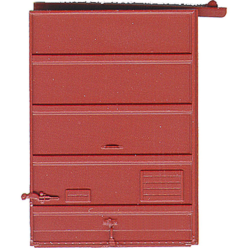 Kadee 7' 5 Panel Superiot Low Tack Doors Red Oxide KDE2240