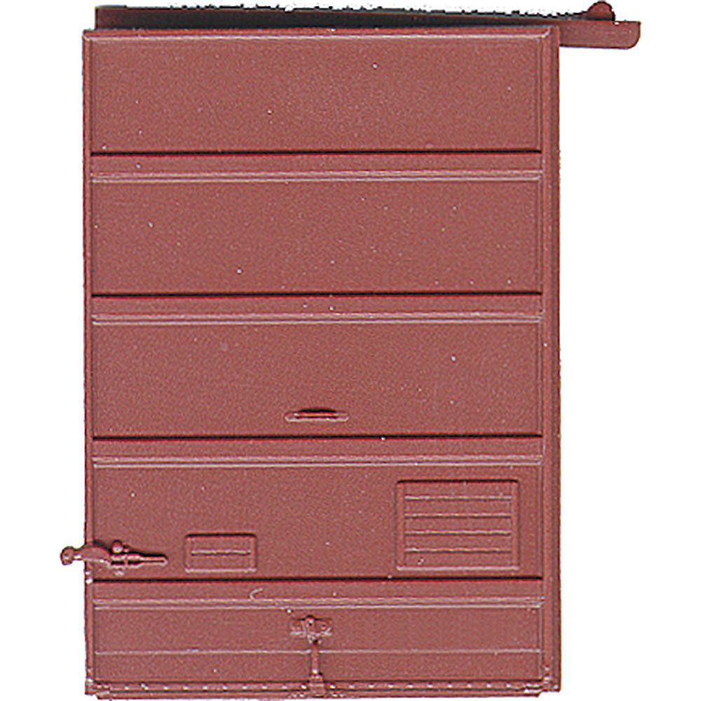 Kadee 7' 5 Panel Superiot Low Tack Doors Boxcar Red KDE2241