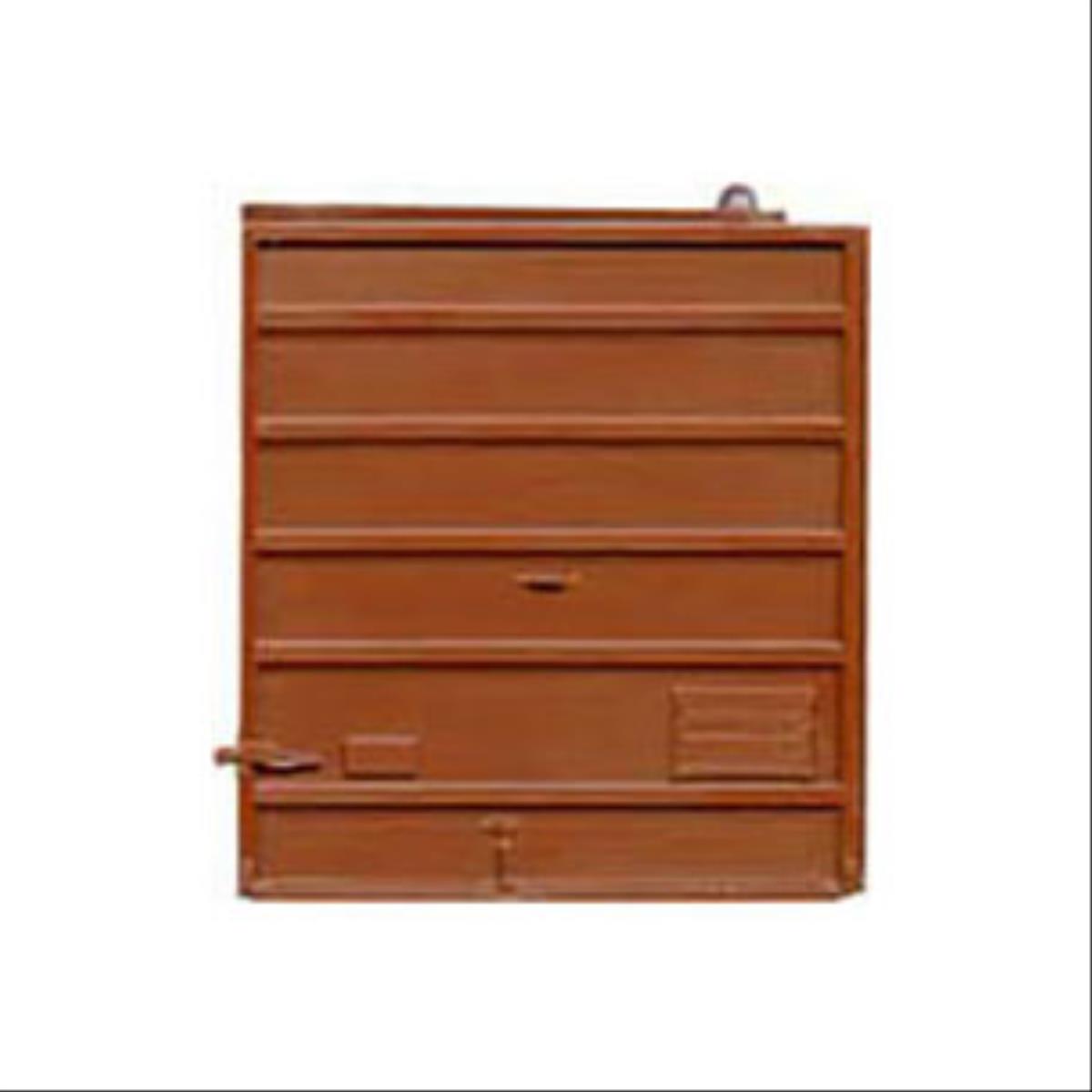Kadee 9' 6 Panel Superior Doors Boxcar Red 2pr KDE2248