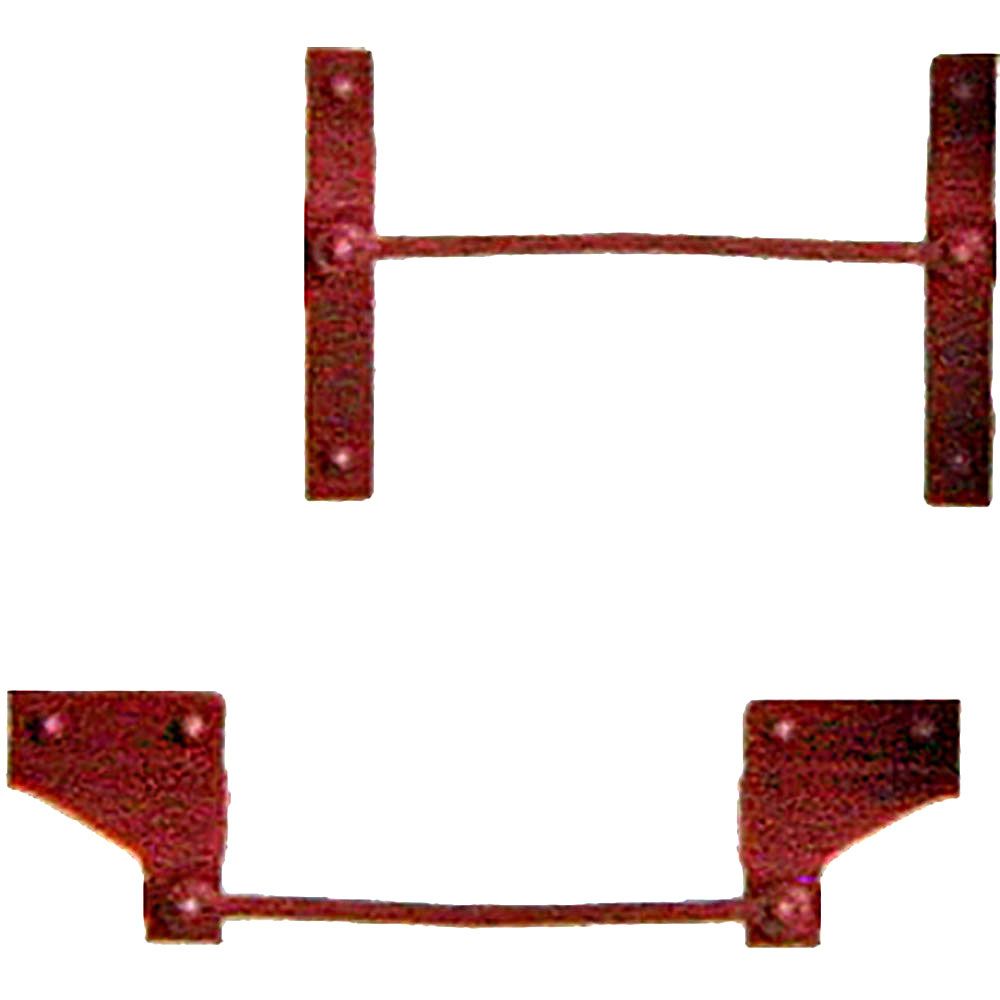 Kadee End Grab Irons Red Oxide KDE2252