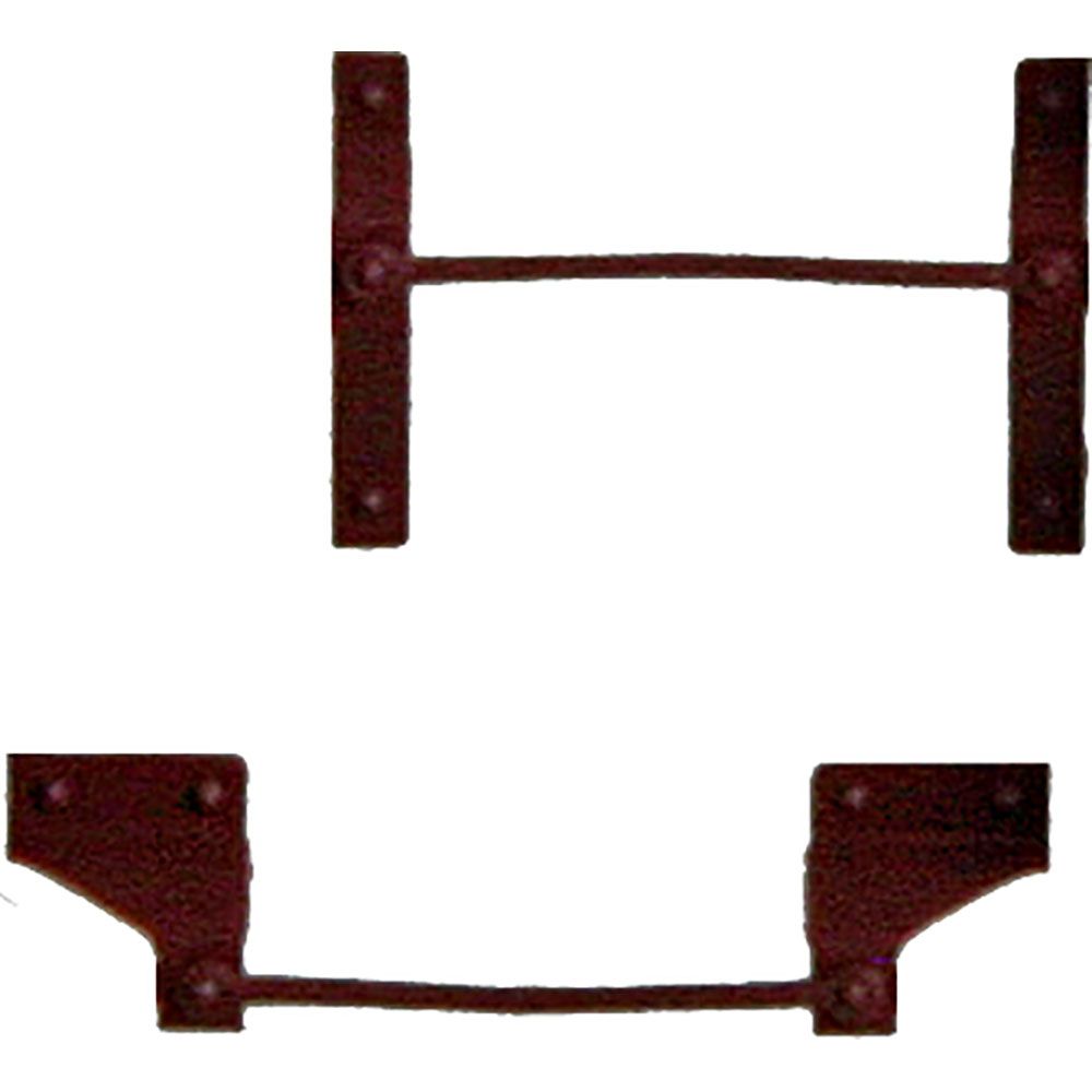 Kadee End Grab Irons Boxcar Red KDE2253