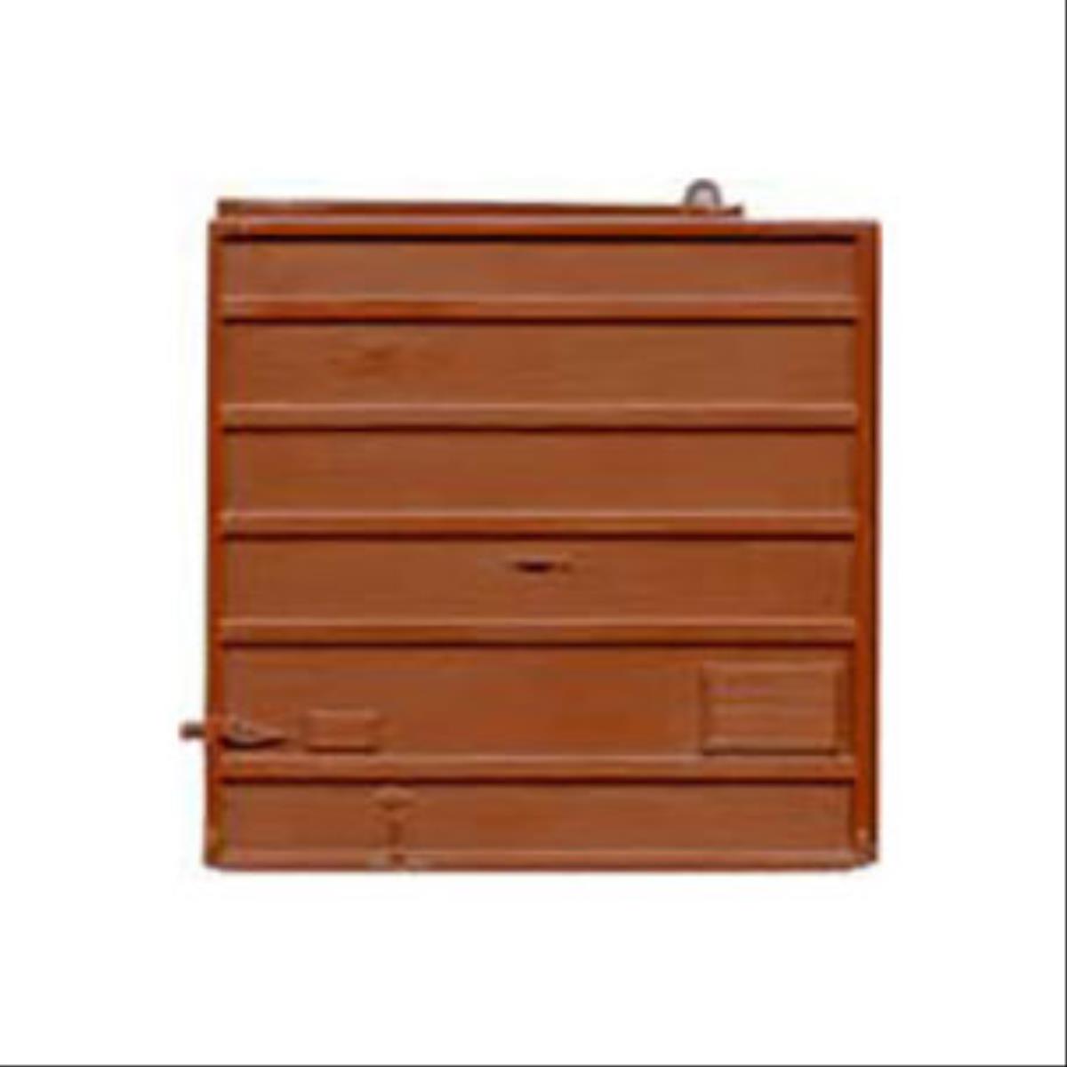 Kadee 10' 6 Panel Superior Doors Boxcar Red 2pr KDE2263
