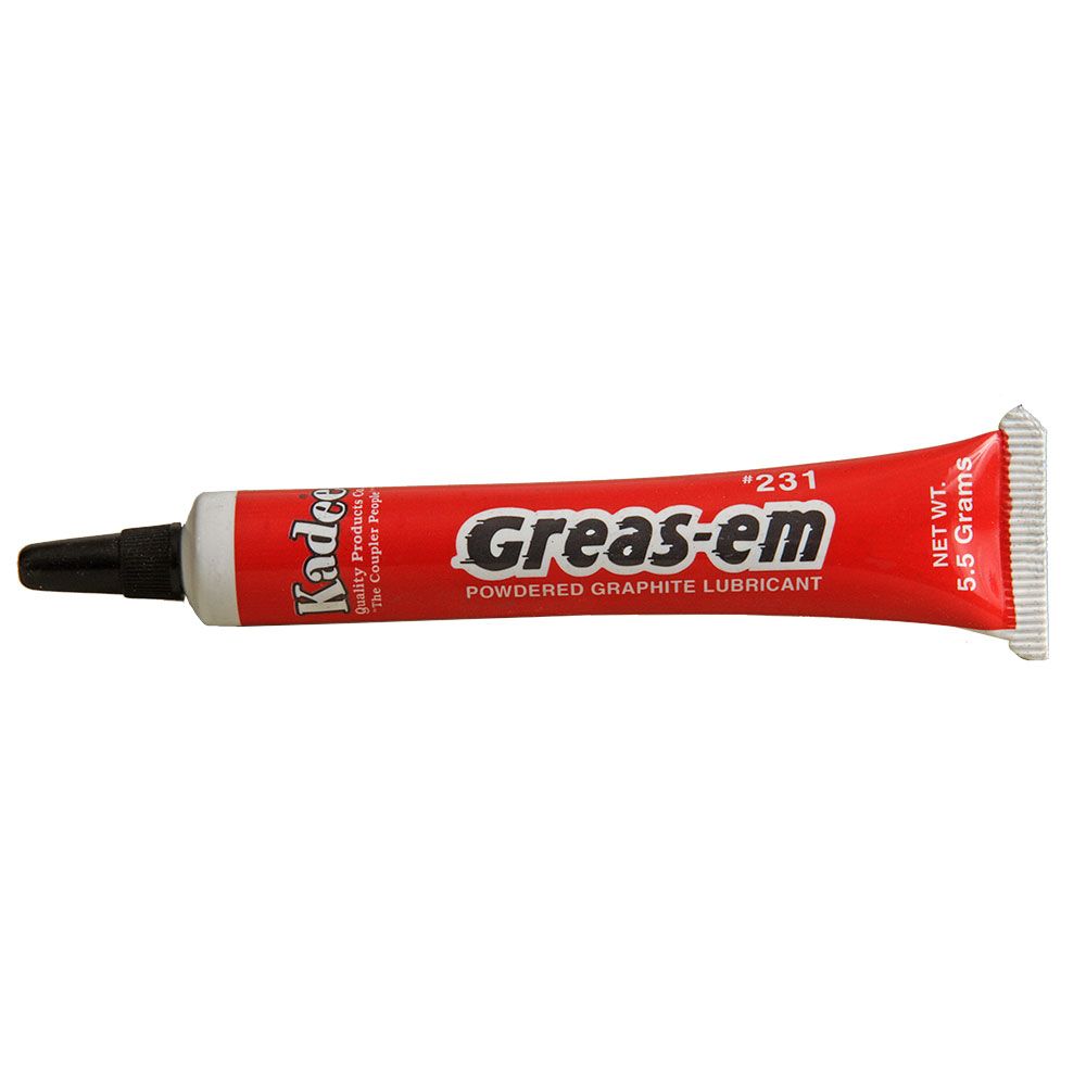 Kadee Greas-em Dry Graphite Lubricant (5.5gm tube) KDE231