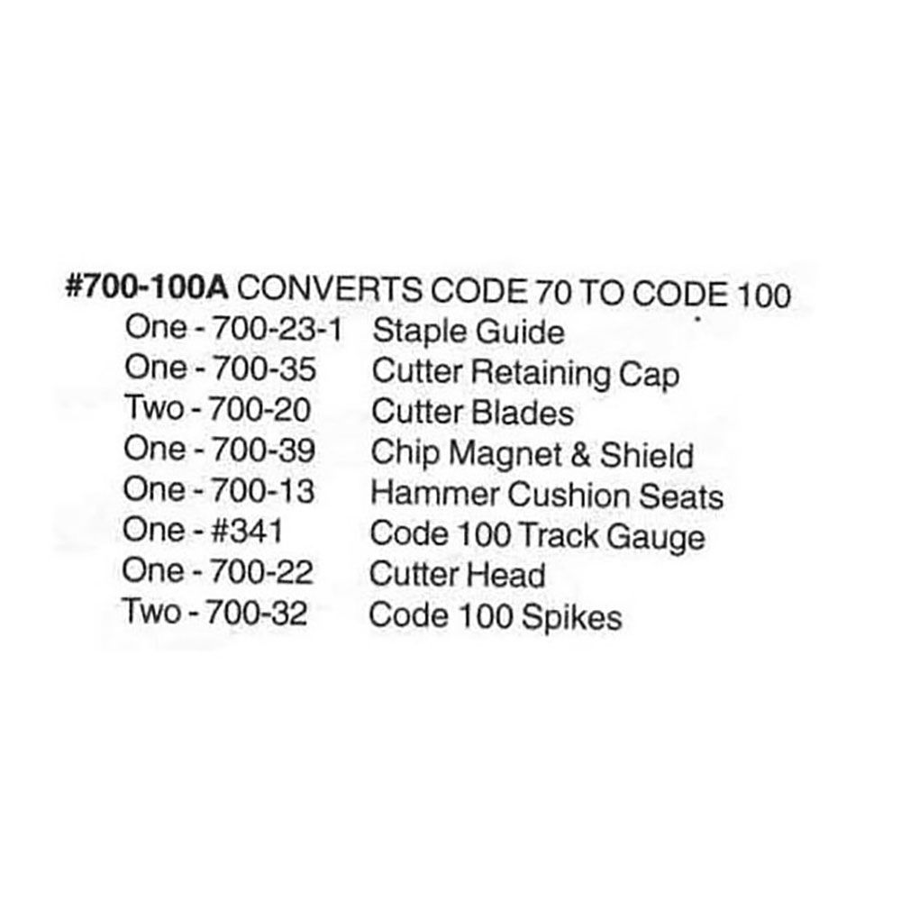 Kadee Conversion Kit Code 70 to 100 KDE700-100A