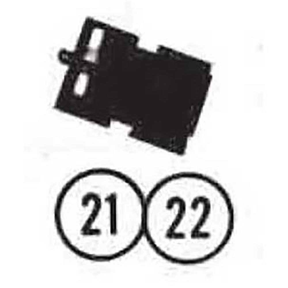 Kadee Cutter Head Code 83 & 100 KDE700-22