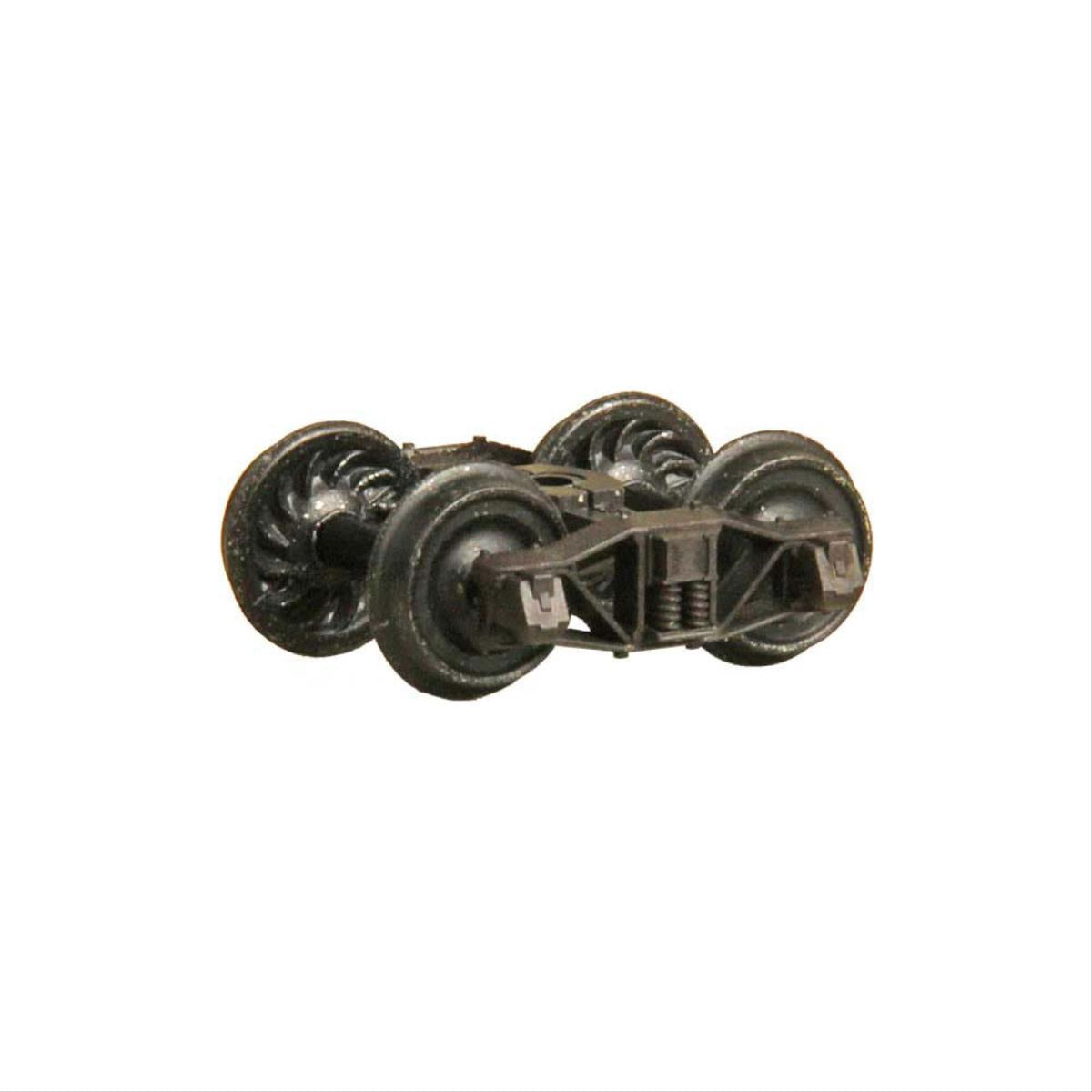 Kadee 3' 7 Arch Bar Truck with 26'' Ribbed Back Wheels KDE720