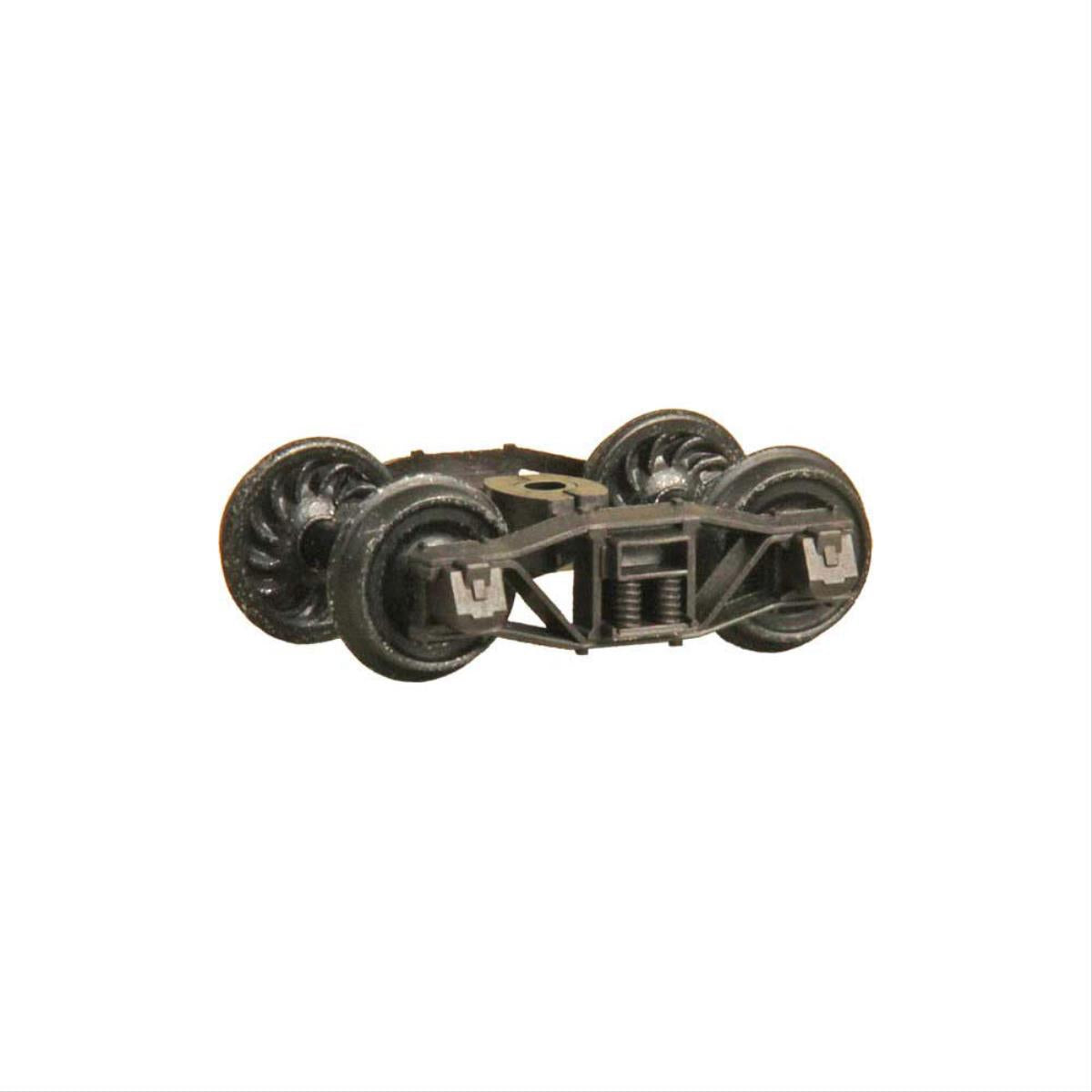 Kadee 4 6' Arch Bar Truck with 26'' Ribbed Back Wheels KDE721