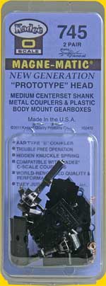 Kadee Type E Medium Centreset Shank Metal Coupler (2pr) KDE745