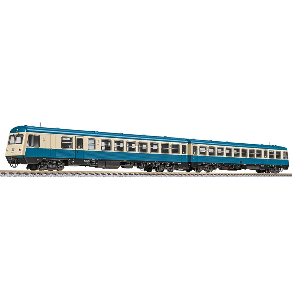 Liliput 2-unit railcar Class 628 001-0/011-9, "Lindau", era IV, Scharfenberg L133215