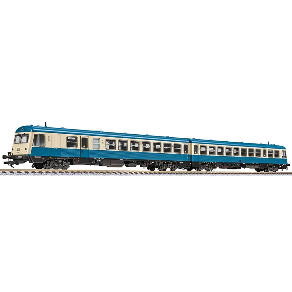 Liliput 2-unit railcar Class 628 008-5/018-4, "Augsburg", era IV, Pufferbohlen L133217