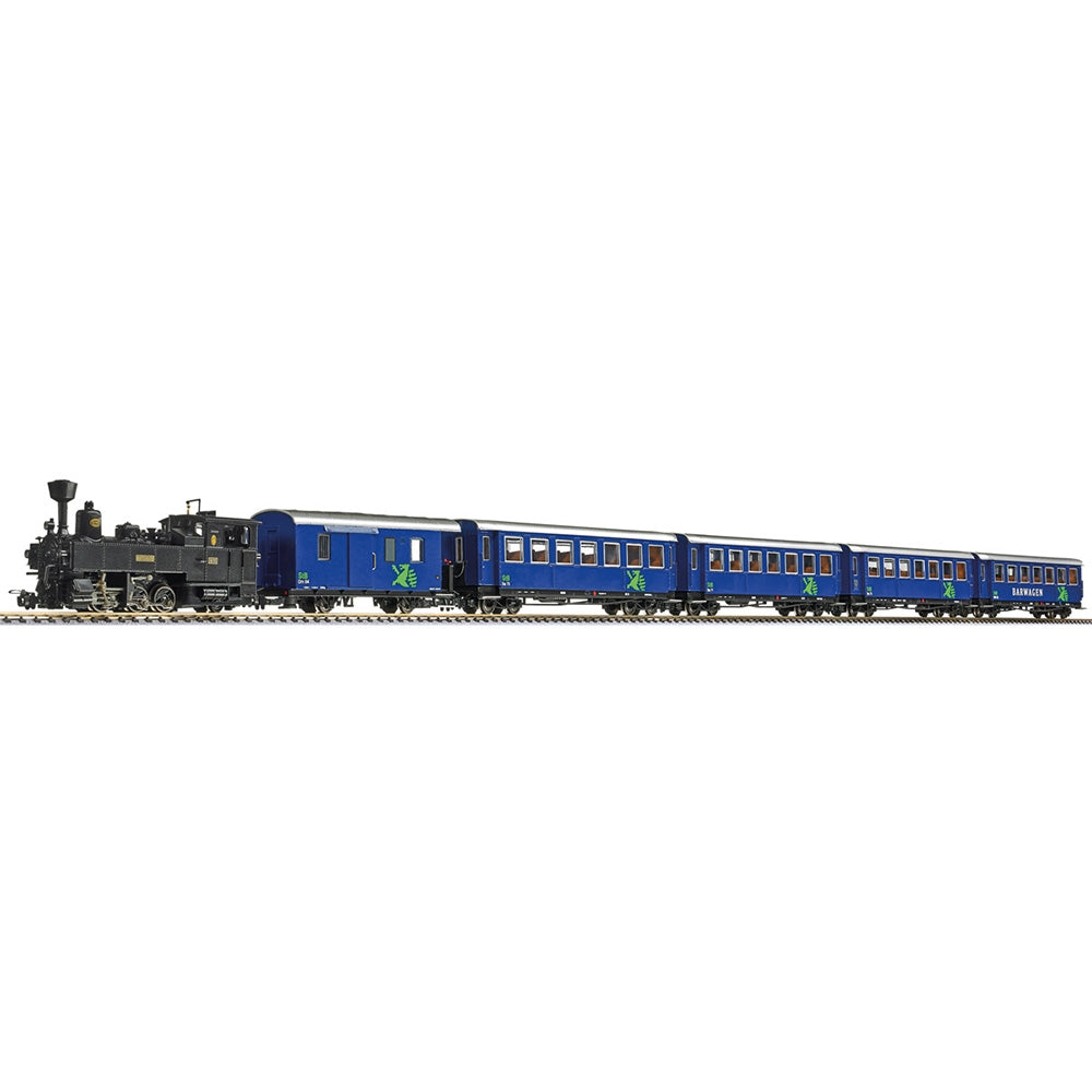 Liliput 6-unit Train Pack "Murtalbahn", Steam Locomotive and 5 Coaches, era VI L140910