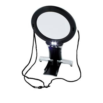 Lightcraft LED Neck and Desk Magnifier 2x (Inbuilt 6x Mini Lens) LC1850